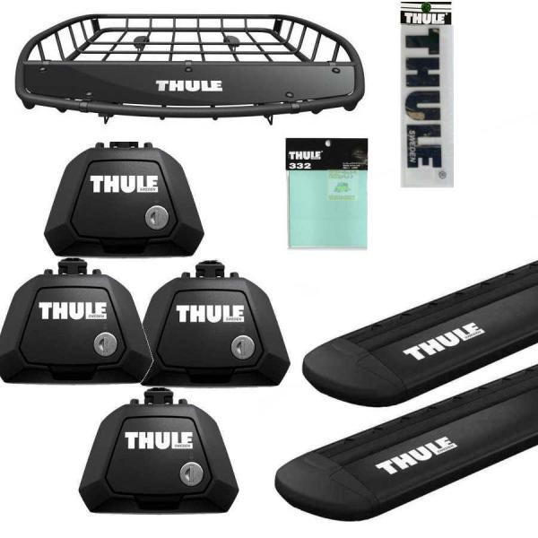 THULE キャリアset キャデラック:SRX T265E RR付車 th710410 th711...