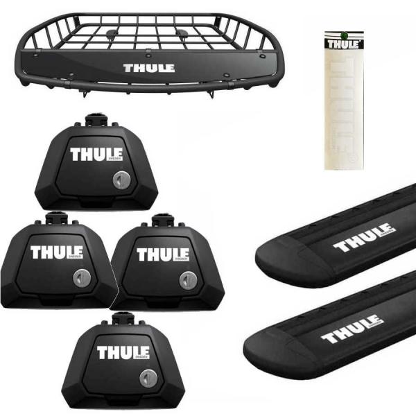 THULE キャリアset1台分 キャデラック:SRX T265E RR付車 th710410 th...