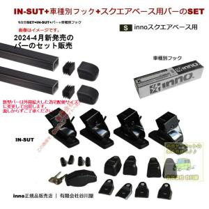 スバル インプレッサ 4ドアセダン  GD系 RR無 INSUT IN-B127BK K106 inno キャリア1台分