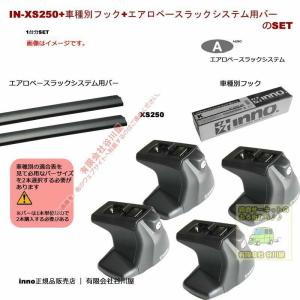 inno キャリア1台分 ホンダ:N-BOX:5ドア::JF3 JF4系 RR無し用 XS250 |XB130が2本| K169 )エアロベースラック｜sptanigawaya