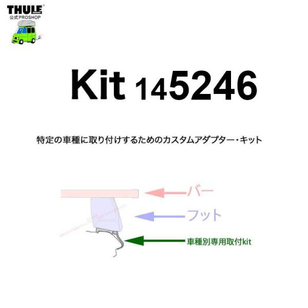 THULE 車種別取付 kit5246 ( kit145246 ) | 鈴鹿から出荷 THULE認定...