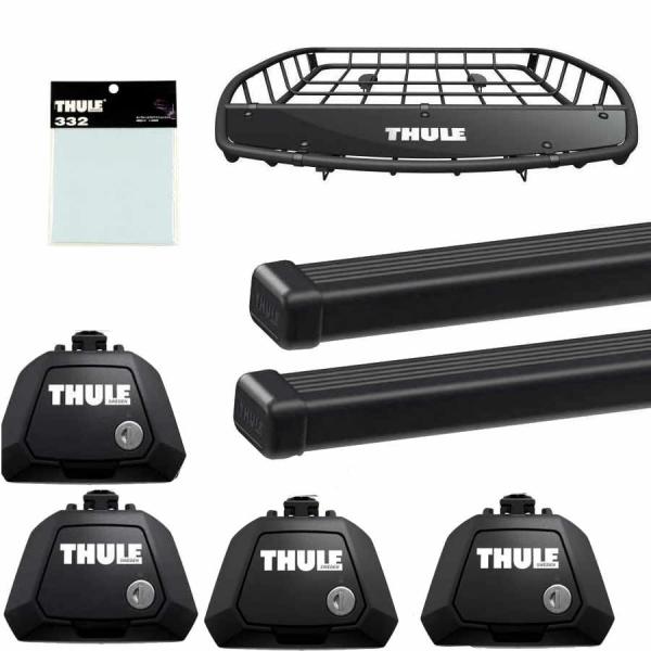 THULE キャリア正規品 三菱:シャリオグランディス: N84 94W: RR付車 th71041...