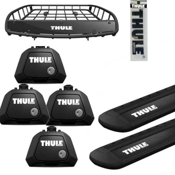 THULE キャリアset1台分 三菱:シャリオグランディス: N84 94W RR付車 th710...