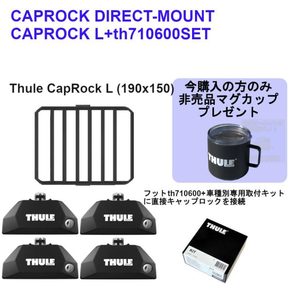 送料無料地域あり キャデラック エスカーレード #T1UL# DR付 Thule CapRock L...