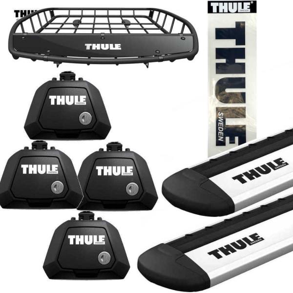 THULE キャリアset1台分 トヨタ:ツーリングハイエース: KCH RCH LXH4#W RR...