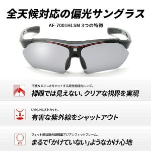 【8/5まで500円クーポン】偏光スポーツサン...の詳細画像3
