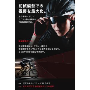 偏光スポーツサングラス メンズ UVカット ア...の詳細画像4