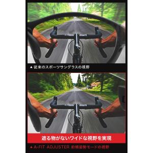 偏光スポーツサングラス メンズ UVカット ア...の詳細画像5