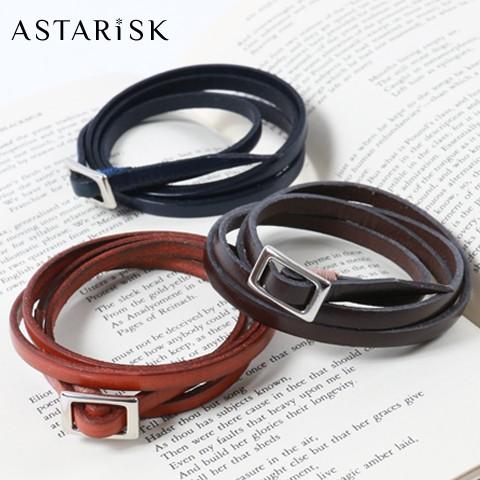 【ブレスレット ユニセックス】日本製 本革 イタリアンレザー 牛革 4連 ブレスレット アンクレット...