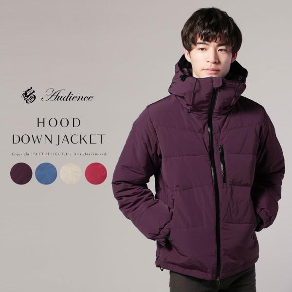 ダウンジャケット メンズ 割繊糸 アルピニスト アルピニスト フード ダウン ジャケット 16 M