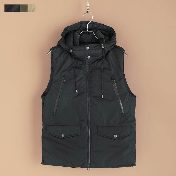 ダウンベスト メンズ ブランド 冬 イタリア LIMONTA リモンタ 小松 コマツ