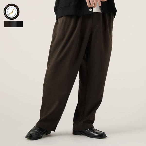【セットアップ対応】 パンツ スラックス ボトム メンズ 夏 夏服 YKK  AUD3543