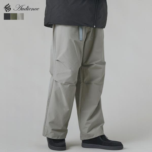 【セットアップ対応】 ワイドパンツ パラシュートパンツ イージーパンツ メンズ 秋 冬 スノーカモ ...