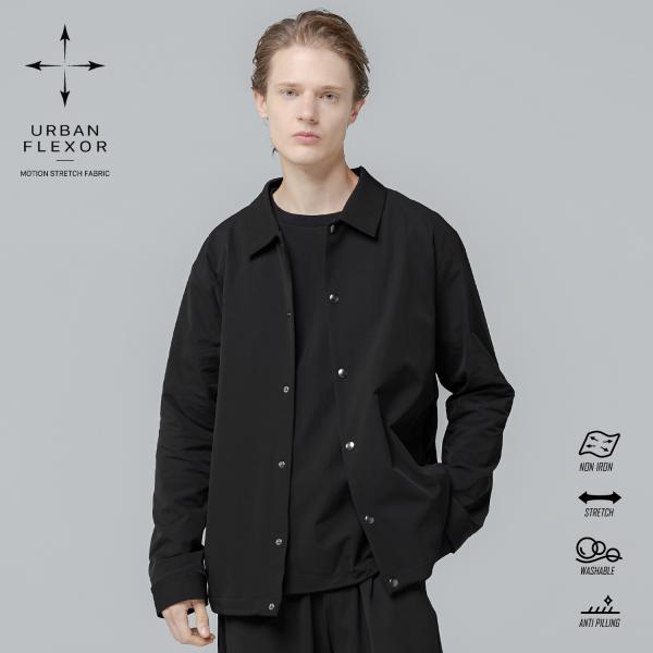 【セットアップ対応】 コーチジャケット アウター メンズ 秋 秋服 URBAN FLEXOR 防しわ...