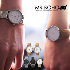 MR.BOHO METALLIC CADET ウォッチ レディース メンズ 女性 男性 5気圧防水 36mm クオーツ 電池式 腕時計｜spu