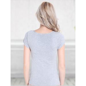 カップ付き Tシャツ ブラ ブラトップ 半袖 ...の詳細画像2