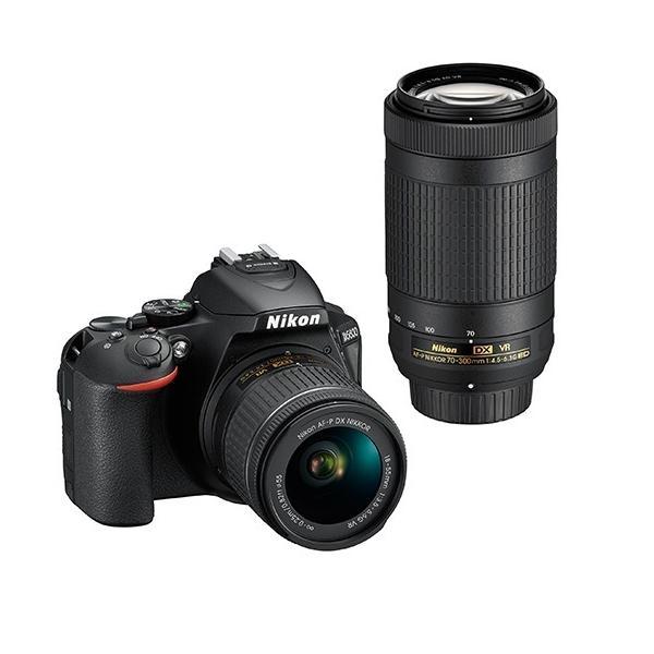 【新品】【即納】Nikon ニコン D5600 ダブルズームキット 一眼レフ カメラ 高性能レンズ ...