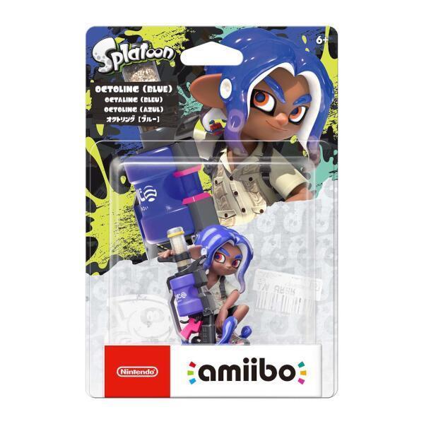 【新品】1週間以内発送  amiibo オクトリング【ブルー】（スプラトゥーンシリーズ） アミーボ ...