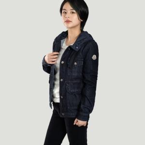 モンクレール MONCLER レディース デニムジャケット パーカー RESINITE