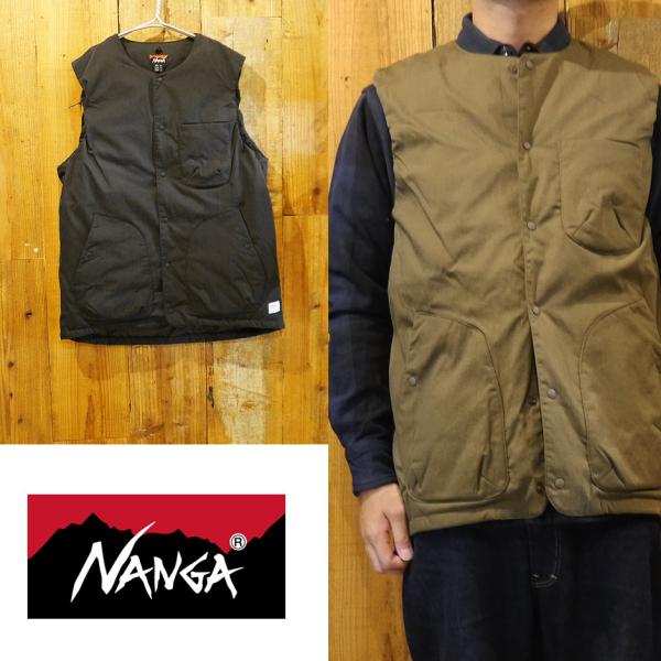 ナンガ NANGA ダウンベスト ダウンジャケット TAKIBI タキビ インナー 丸首 ダウン ア...