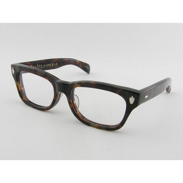 tsetse×甚六作 TCL-SP1-8 メガネフレーム セル 茶色 眼鏡 レトロ めがね 男女兼用...