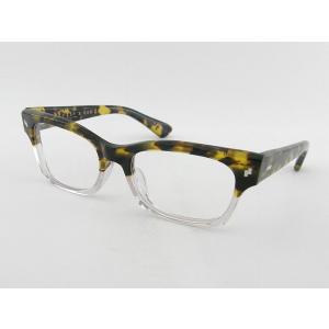 tsetse×甚六作 TCL-006-6 メガネフレーム べっ甲 伊達 眼鏡 レトロ