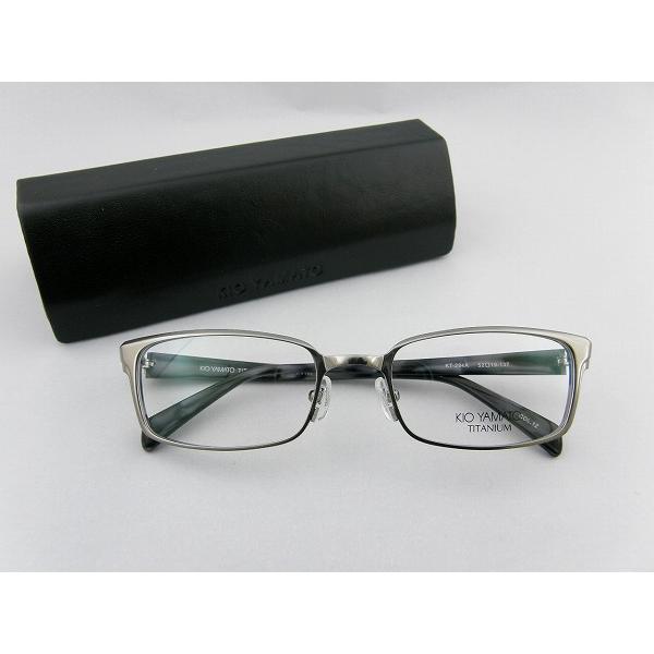 KIO YAMATOキオヤマト294A-12チタンメガネ 度付可 バネ性蝶番 日本製 ハイセンスなフ...
