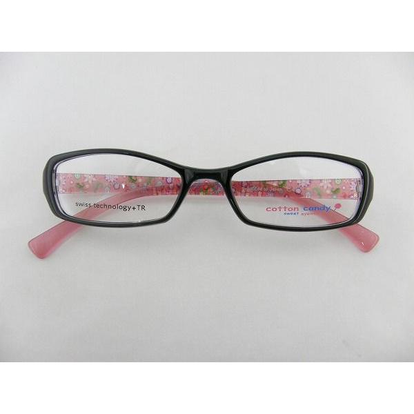 形状記憶 メガネフレーム カカオ-2レンズセット 花柄 女性?人気 度付対応 軽量 柔軟TR90ブラ...