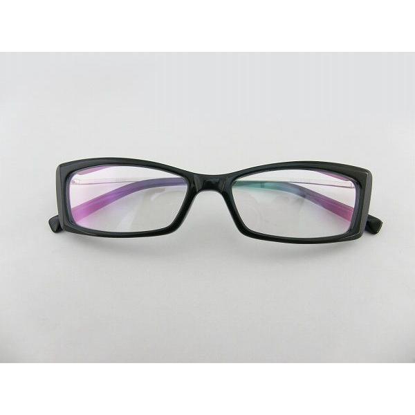 オリジナル51109-BKメガネ レンズセット メタル 黒ブチ お洒落 個性 ユニーク ブラック ク...