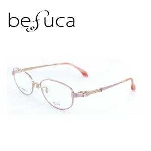 眼鏡フレーム　befuca ビフカ befuca-6816 52サイズ レディース チタン 日本製 軽量 鯖江 送料無料｜squacy