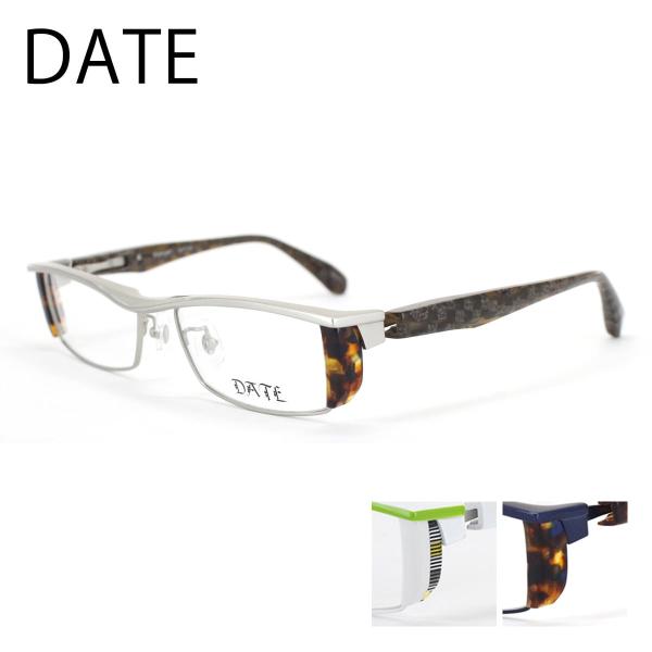 メガネフレーム DATE Strange0 デットストック 現品限り 55サイズ フルリム スクエア...