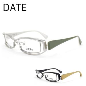 メガネフレーム DATE 1837-0040 デットストック 現品限り 56サイズ フルリム スクエア 眼鏡 こだわり 日本製 メンズ レディース 男性用 女性用 送料無料｜squacy
