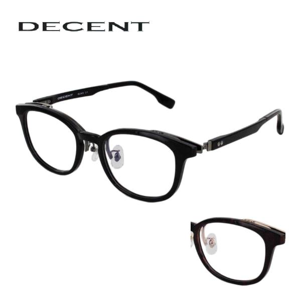 跳ね上げメガネ DECENT ディセント DC-3472 51サイズ 男性用 セルフロント 送料無料...