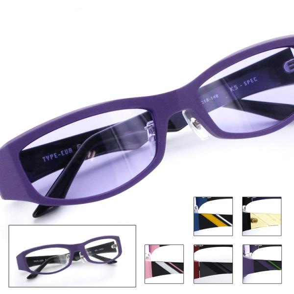 エヴァンゲリオン サングラス  TYPE-EVA ε 55サイズ スクエア メンズ 男性用 アニメ ...