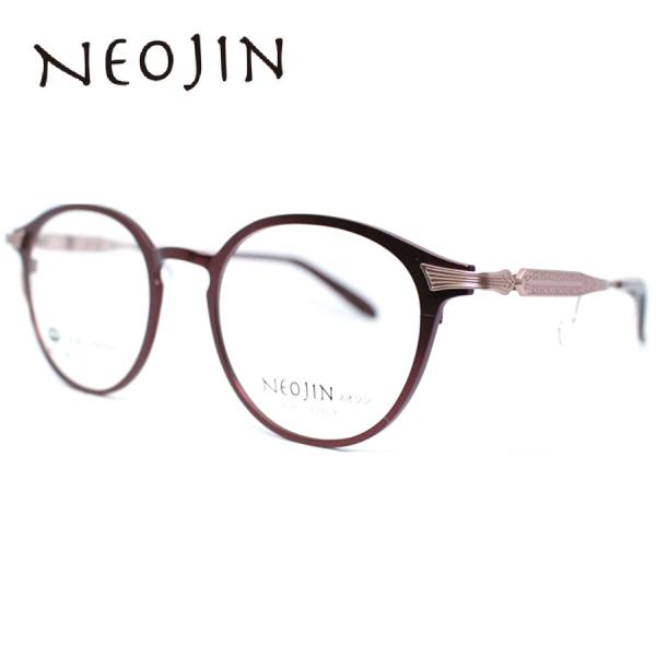 鼻パッドのないメガネ ネオジン おしゃれ NJ1506 NEOJIN 度付きレンズ対応可 レディース...