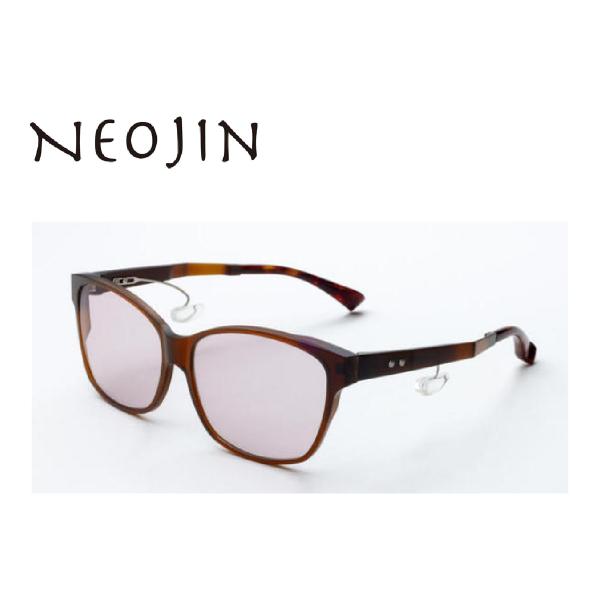 鼻パッドのないメガネ ネオジン サングラス おしゃれ NJ9001 NEOJIN 度付きレンズ対応可...