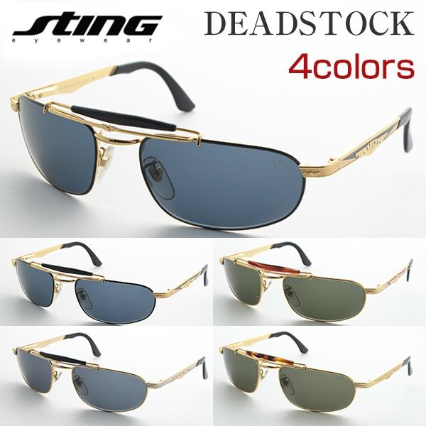 STING DS-4060 サングラス デッドストック Italy ケース付 レアもの 年代物 かっ...
