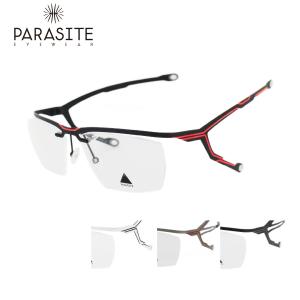 パラサイト PARASITE METROID 0 55サイズ メンズ 男性用 スクエアメガネ サイバー 送料無料｜squacy