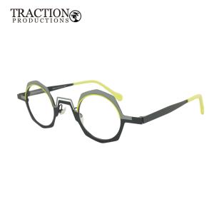 メガネフレーム 眼鏡 TRACTION TRASTEVERE [ARGILE]39サイズ トラクション メンズ レディース フランス製 度付き対応 送料無料 アイワン秋葉原