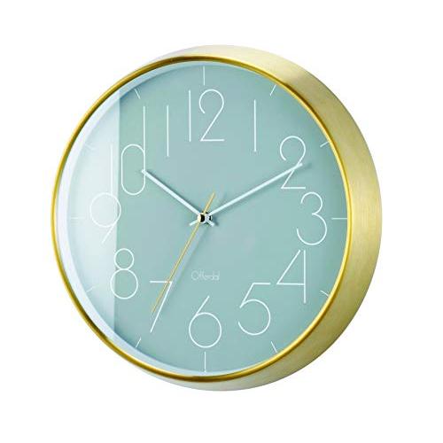 INTERFORM INC. インターフォルム 掛け時計 電波ステップムーブメント Fylloma ...