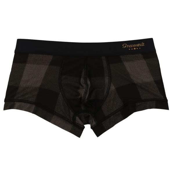ローライズ メンズ Buffalo check アンダーウェア グレイブボールト Gravevaul...