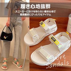 レディース サンダル スポーツサンダル 厚底 ...の詳細画像2