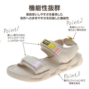 レディース サンダル スポーツサンダル 厚底 ...の詳細画像3