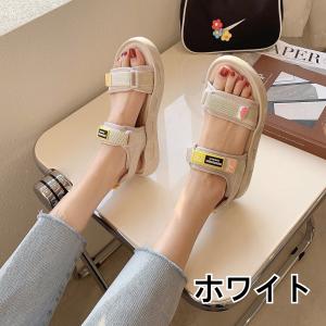 レディース サンダル スポーツサンダル 厚底 ...の詳細画像5