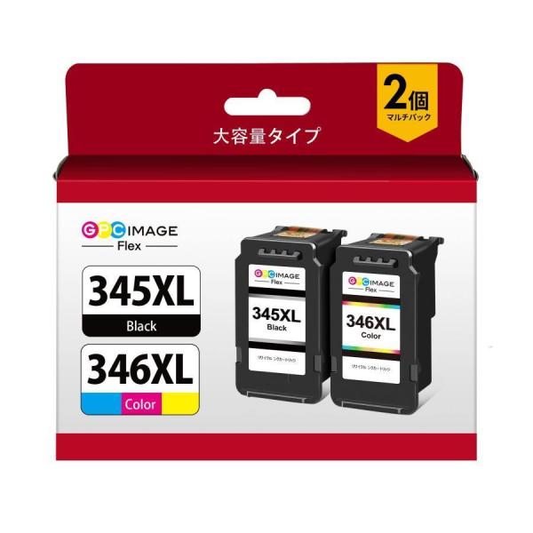 GPC Image Flex キャノン 用 BC-345XL BC-346XL 大容量リサイクルイン...
