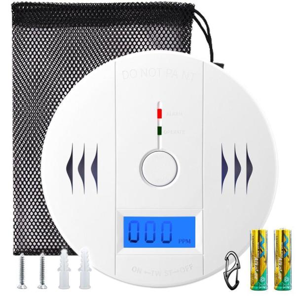 【日本製センサー搭載＆秋冬キャンプに最適】一酸化炭素チェッカー キャンプ用 日本語音声放送 一酸化炭...