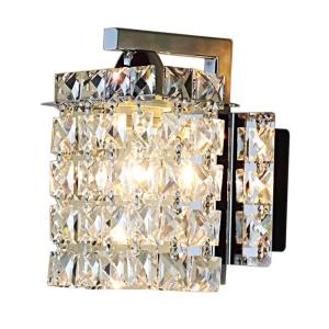 クリスタル 壁掛けライト E14口金 ブラケットライト インテリアウォールランプ 水晶 壁掛け照