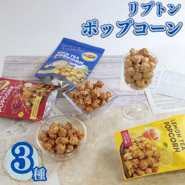 ポップコーン フレーバー お菓子 スナック菓子 ナッツ類 リプトン 3種 ポイント消化 利用