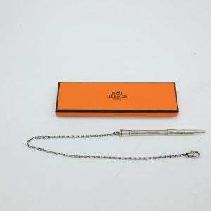 Hermes エルメス ボールペン チェーン付 SV925 silver シルバー 文房具｜src-gk