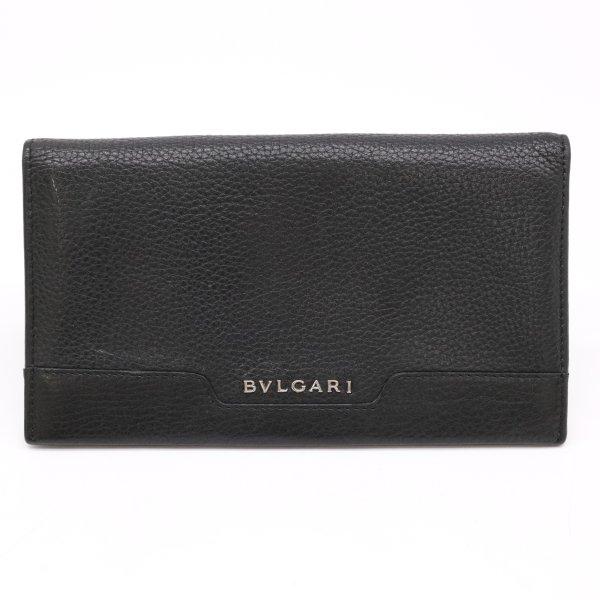 【セール】【美品】BVLGARI ブルガリ アーバン 長財布 財布 黒 ブラック メンズ 33402